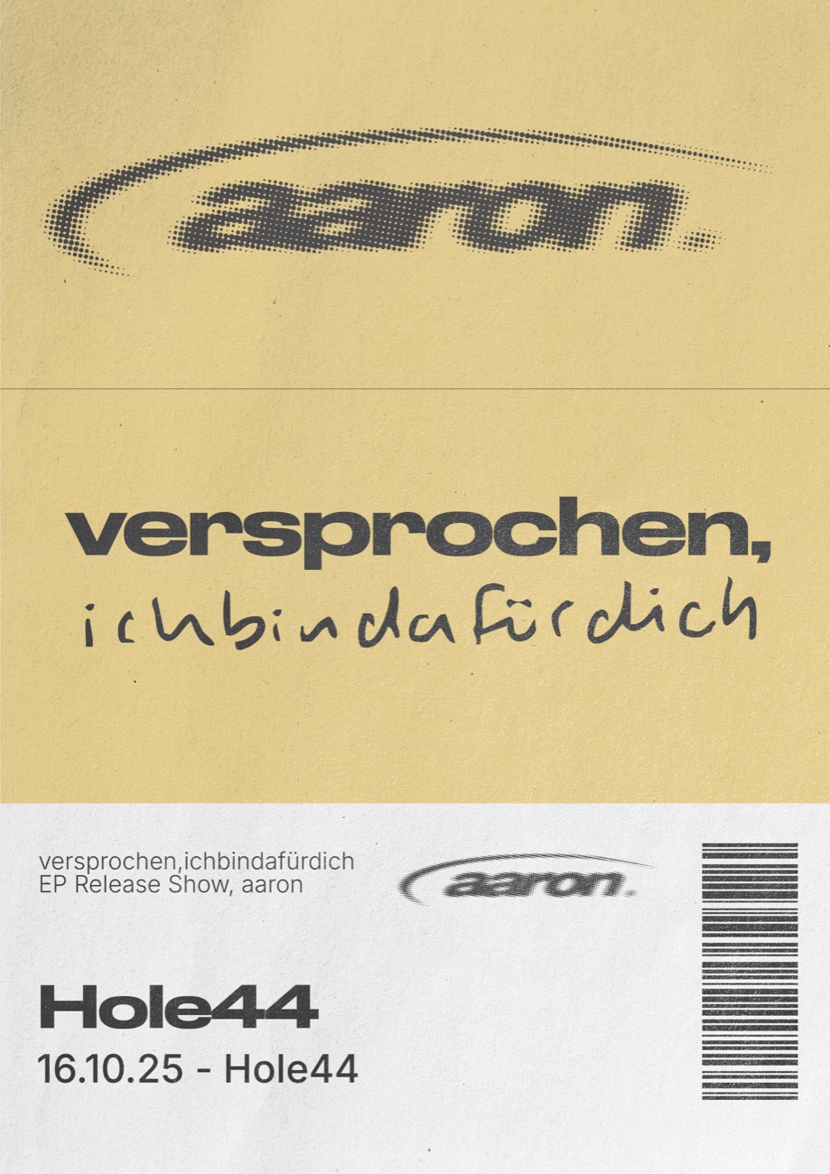 Concert ticket AARON – Hole44